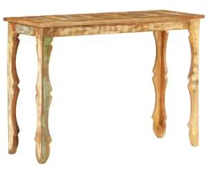 Masă consolă, 110 x 40 x 76 cm, lemn masiv reciclat