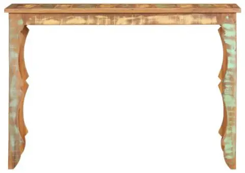 Masă consolă, 110 x 40 x 76 cm, lemn masiv reciclat - 2/5