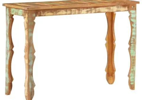 Masă consolă, 110 x 40 x 76 cm, lemn masiv reciclat - 5/5