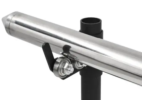 Grill automat cu motor din oțel inoxidabil, 207x45x81 cm - 5/5