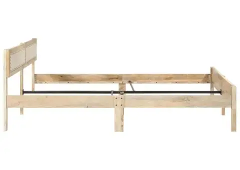 Cadru de pat, lemn masiv de mango, 200 cm - 4/5