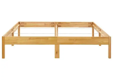Cadru de pat, 180 x 200 cm, lemn masiv de stejar - 5/5
