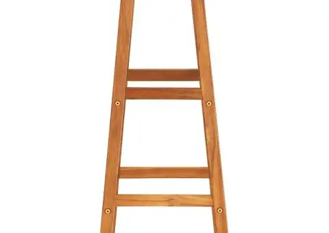 Taburete de bar, 8 buc., lemn masiv de acacia - 5/5