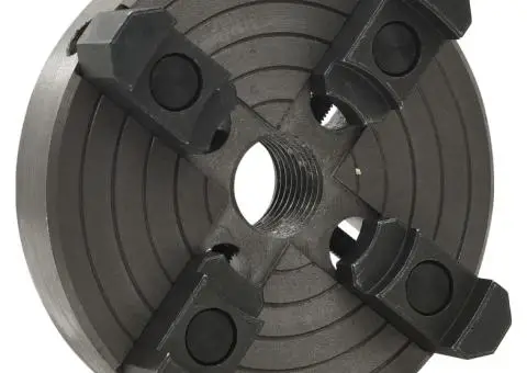 Mandrină pentru lemn 4 fălci conexiune M33 negru 150x63 mm oțel - 3/5