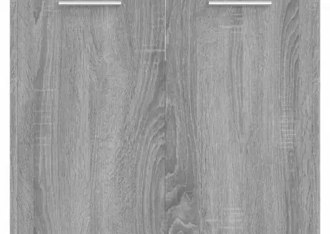 Dulap de baie, gri sonoma, 60x33x60 cm, lemn prelucrat - 5/5