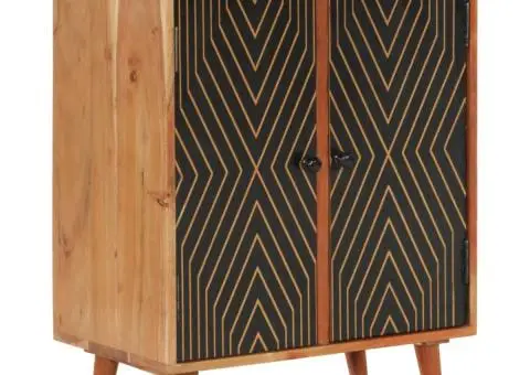 Servantă, 60x35x74 cm, lemn masiv de acacia - 1/5