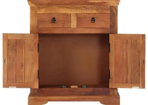 Servantă, 63 x 30 x 75 cm, lemn masiv de acacia - 5/5