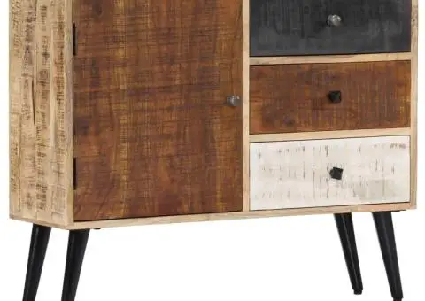 Servantă, 88x30x73 cm, lemn masiv de mango - 1/5