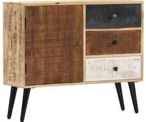 vidaXL Servantă, 88x30x73 cm, lemn masiv de mango