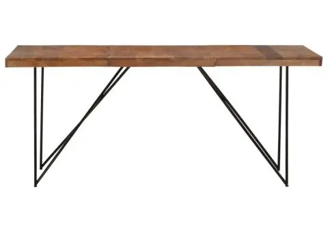 Masă de bucătărie, 180 x 90 x 76 cm, lemn masiv de acacia - 2/5