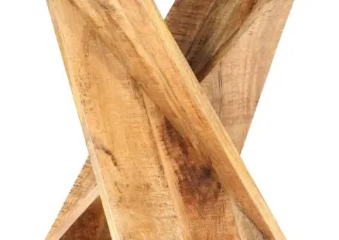 Masă laterală, 35 x 35 x 55 cm, lemn masiv de mango - 5/5