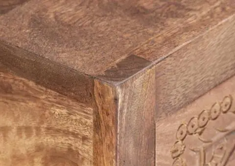 Masă consolă, 90 x 30 x 75 cm, lemn masiv de mango - 5/5