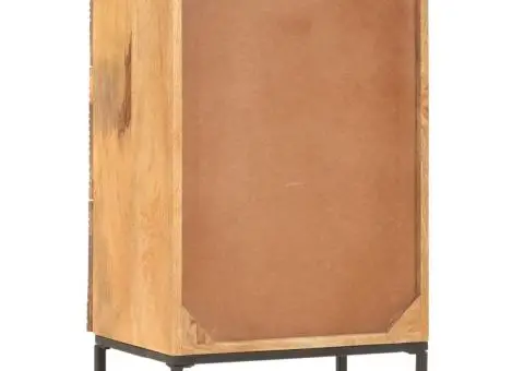Dulap, 45x30x75 cm, lemn masiv de mango - 4/5
