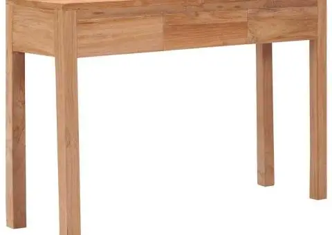 Masă consolă, 110 x 35 x 75 cm, lemn masiv de tec - 1/5