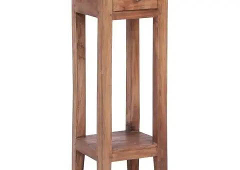 Suport de plante, 30x30x75 cm, lemn masiv de mahon - 1/5