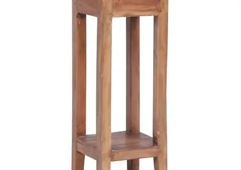 Suport de plante, 30x30x75 cm, lemn masiv de mahon - 3/5