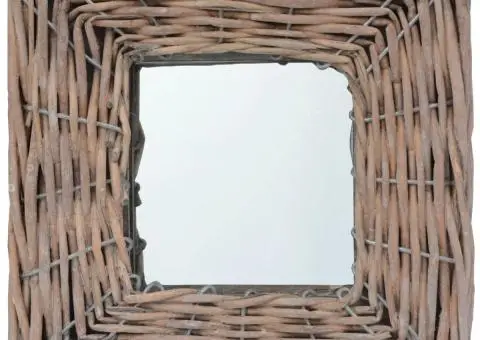 Oglinzi, 3 buc., 15 x 15 cm, răchită - 2/5