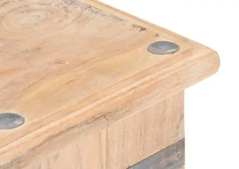 Cufăr, 90 x 40 x 40 cm, lemn masiv de acacia - 5/5