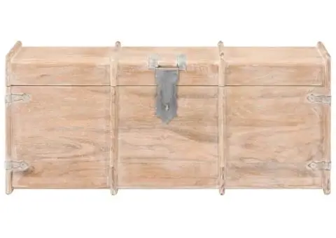 Cufăr de depozitare, 90 x 40 x 40 cm, lemn masiv de acacia - 3/5