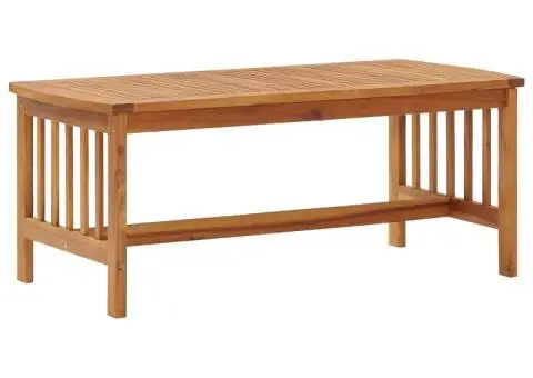 Set mobilier de grădină cu perne, 2 piese, lemn masiv de acacia - 5/5