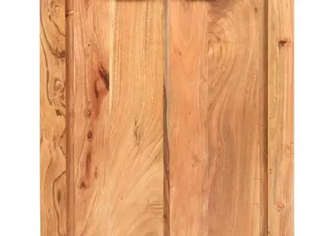 Servantă, 59 x 33 x 75 cm, lemn masiv de acacia - 2/5