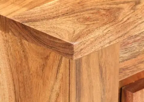 Servantă, 59 x 33 x 75 cm, lemn masiv de acacia - 4/5