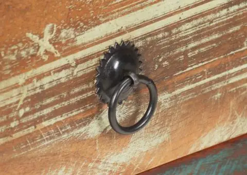 Dulap înalt, 45 x 32 x 110 cm, lemn masiv reciclat - 5/5