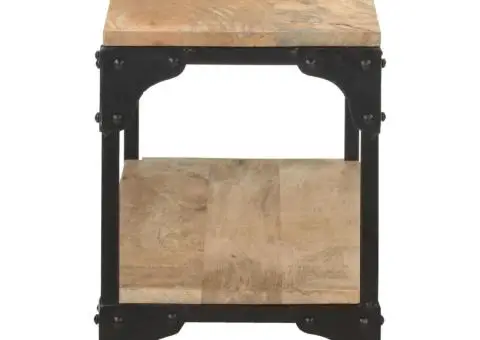 Măsuță de cafea, 90x30x40 cm, lemn masiv de mango - 3/5