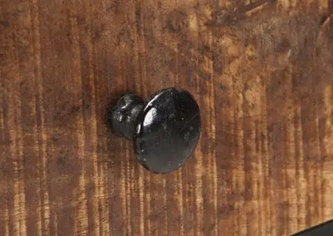 Servantă, 85 x 30 x 80 cm, lemn de mango nefinisat - 5/5