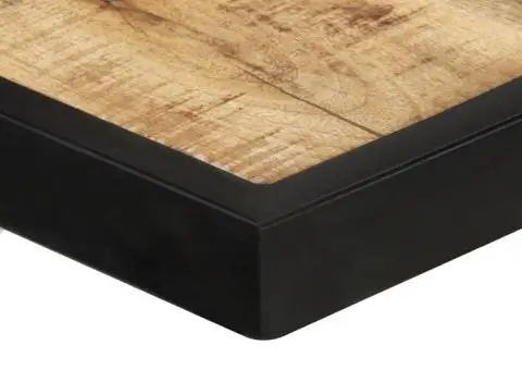 Masă de bucătărie, 160 cm, lemn de mango nefinisat - 5/5