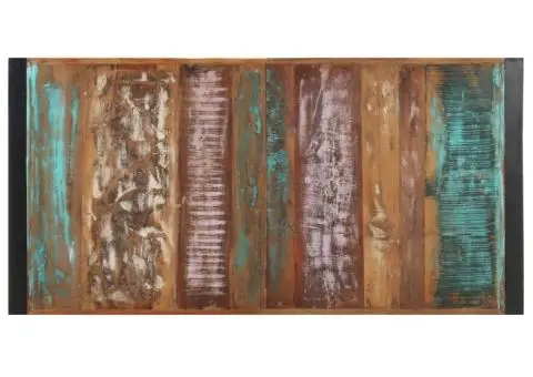 Măsuță de cafea, 140 x 70 x 40 cm, lemn masiv reciclat - 3/5