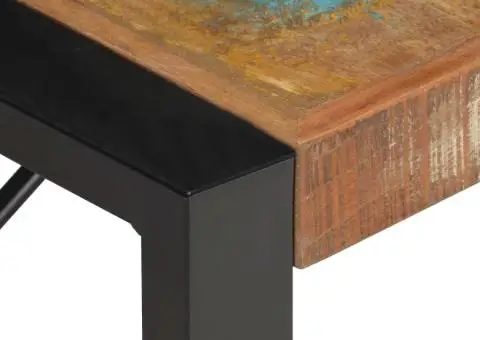 Măsuță de cafea, 140 x 70 x 40 cm, lemn masiv reciclat - 4/5