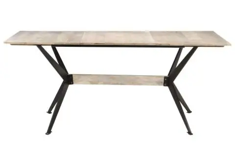Masă de bucătărie, 180x90x76 cm, lemn masiv de mango - 2/5