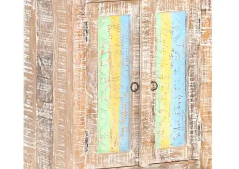 Dulap, 61x35x76 cm, lemn de acacia nefinisat - 1/5