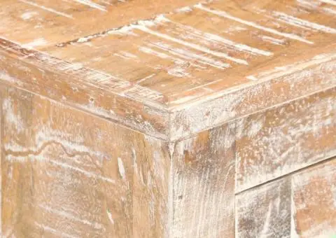 Dulap, 61x35x76 cm, lemn de acacia nefinisat - 5/5