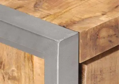 Dulap, 60x35x70 cm, lemn de mango nefinisat - 5/5