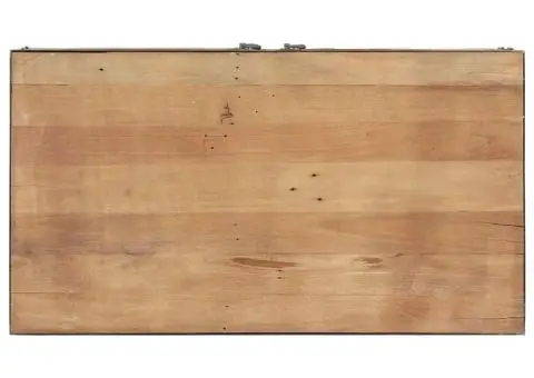 Măsuță de cafea, 90x50x39 cm, lemn masiv reciclat - 4/5