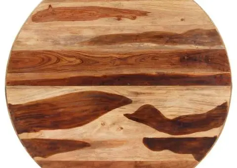 Masă de bucătărie, 100x100x75 cm, lemn acacia, finisaj miere - 4/5