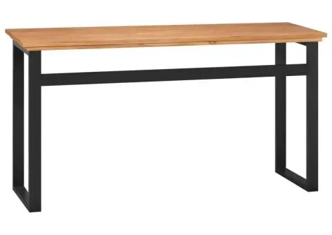 Birou ,120x45x75 cm, lemn masiv de tec - 3/5