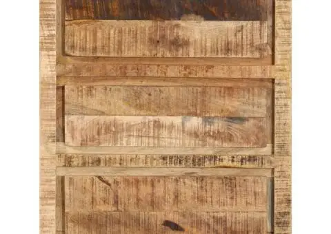 Dulap cu sertar, 60x33x75 cm, lemn masiv de mango - 2/5