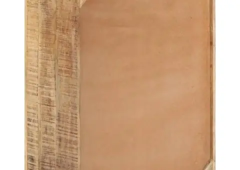 Dulap cu sertar, 60x33x75 cm, lemn masiv de mango - 4/5