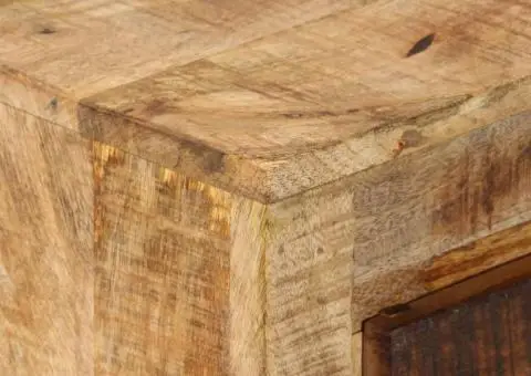 Dulap cu sertar, 60x33x75 cm, lemn masiv de mango - 5/5