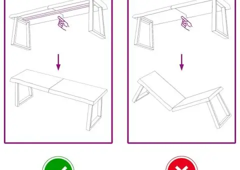 Raft de perete maro deschis 120x30x(2-4) cm lemn stejar tratat - 4/5