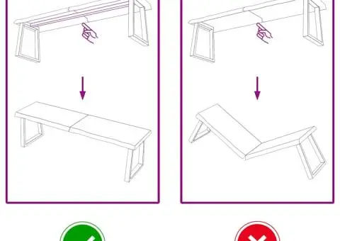 Raft de perete maro deschis 140x40x(2-6) cm lemn stejar tratat - 4/5