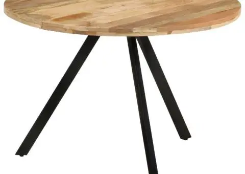 Masă de bucătărie, 110x75 cm, lemn masiv de mango - 1/5