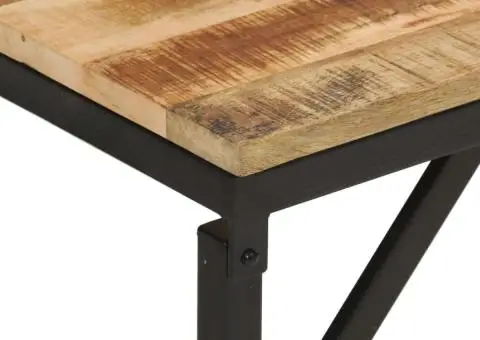 Bancă, 160x35x46 cm, lemn masiv de mango - 5/5