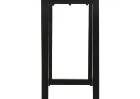 Masă consolă, 110x35x76 cm, lemn masiv de mango brut - 3/5