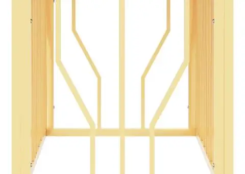 Masă de cafea, auriu, 110x45x45 cm, oțel inoxidabil și sticlă - 4/5