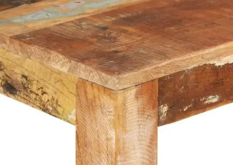 Masă de bucătărie, 110x55x76 cm, lemn masiv reciclat - 5/5