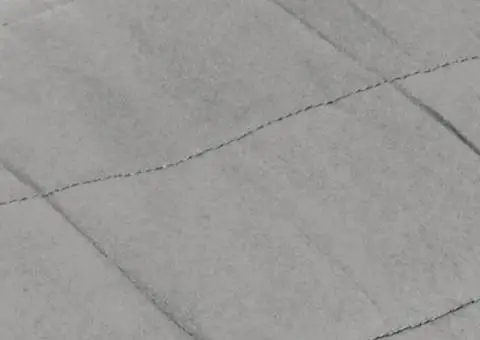 Pătură cu greutăți, gri, 150x200 cm, 11 kg, material textil - 4/5